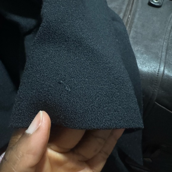 Vintage The Villager 100% Pure Wool Black Blazer Sz 10 - Picture 13 of 13